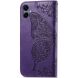 Чехол UniCase Butterfly Pattern для Samsung Galaxy A06 (A065) - Dark Purple (365118DV). Фото 6 из 9