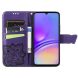 Чехол UniCase Butterfly Pattern для Samsung Galaxy A06 (A065) - Dark Purple (365118DV). Фото 2 из 9