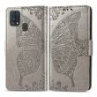 Чехол UniCase Butterfly Pattern для Samsung Galaxy M31 (M315) - Grey (213929H)