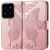 Чехол UniCase Butterfly Pattern для Xiaomi 14T Pro - Rose Gold: фото 1 из 10