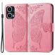 Чехол UniCase Butterfly Pattern для Xiaomi Poco F5 / Redmi Note 12 Turbo - Pink (327339P). Фото 1 из 9