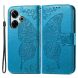 Чехол UniCase Butterfly Pattern для Xiaomi Redmi 13 - Blue (358906L). Фото 1 из 7