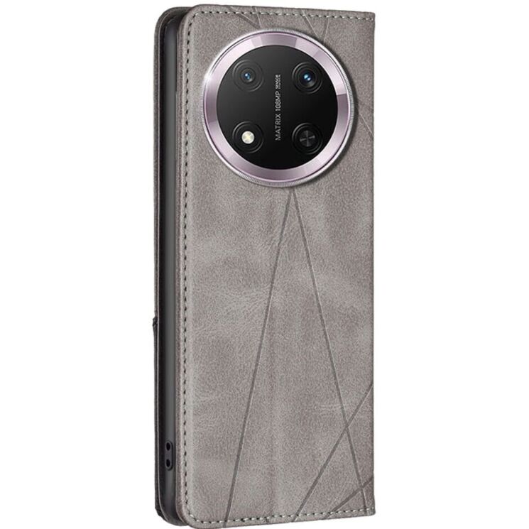 Чехол UniCase Geometric Pattern для Honor Magic 7 Lite - Grey: фото 3 из 8