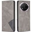Чехол UniCase Geometric Pattern для Honor Magic 7 Lite - Grey (379705H)