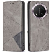 Чехол UniCase Geometric Pattern для Honor Magic 7 Lite - Grey: фото 1 из 8
