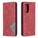 Чехол UniCase Geometric Pattern для Samsung Galaxy A52 (A525) / A52s (A528) - Red (273129R). Фото 4 из 10