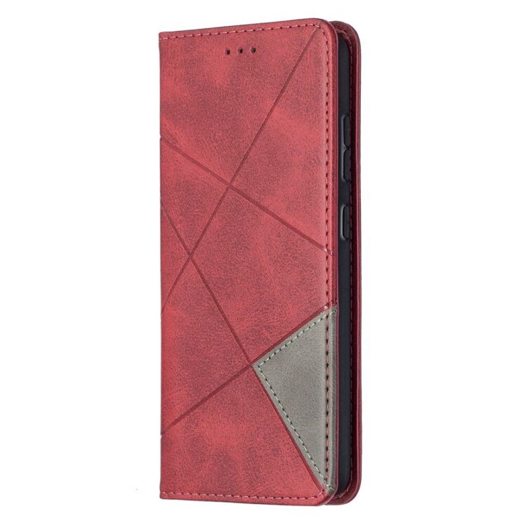 Чехол UniCase Geometric Pattern для Samsung Galaxy A52 (A525) / A52s (A528) - Red: фото 2 из 10