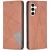 Чехол UniCase Geometric Pattern для Samsung Galaxy S24 FE (S721) - Brown: фото 1 из 8