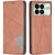 Чехол UniCase Geometric Pattern для Xiaomi Poco F6 Pro - Brown: фото 1 из 8