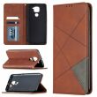 Чохол UniCase Geometric Pattern для Xiaomi Redmi Note 9 / Redmi 10X - Coffee (266964C)