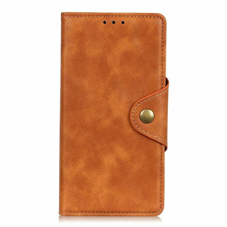 Чехол UniCase Vintage Wallet для Motorola Moto E6 Play (XT2029) - Brown: фото 3 из 13
