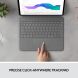Чохол-клавіатура з тачпадом Logitech Combo Touch Keyboard для Apple iPad Pro 12.9 (2018/2020/2021) - Gray (2126LZN0DCF8) (265146B). Фото 12 з 14