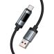 Кабель Hoco U148 USB to Type-C (100W, 5A, 1.2m) - Black (896458B). Фото 4 з 8