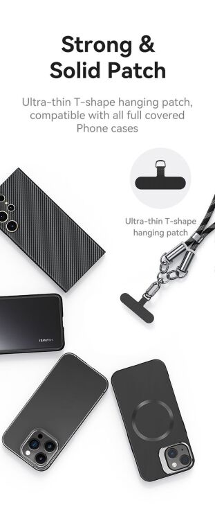 Кабель-ремешок USAMS US-SJ745 Type-C to Type-C (60W, 1.2m) - Black: фото 12 из 18