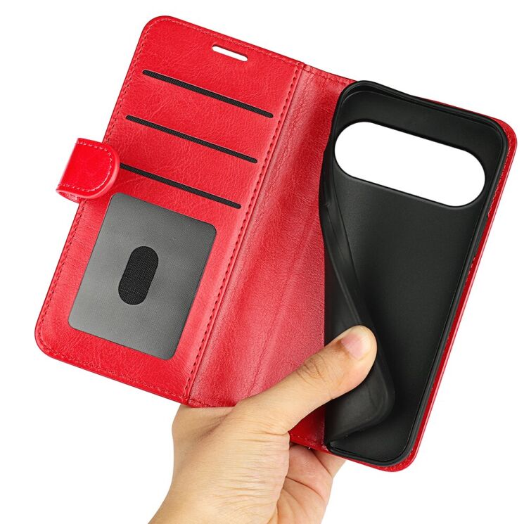 Классический чехол-книжка Deexe Wallet Style для Google Pixel 11 - Black: фото 8 из 8
