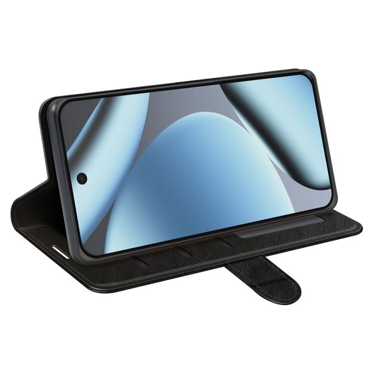 Классический чехол-книжка Deexe Wallet Style для Google Pixel 11 - Black: фото 3 из 8