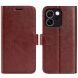 Классический чехол-книжка Deexe Wallet Style для OPPO Reno 15 F/FS - Brown (405833Z). Фото 1 из 6
