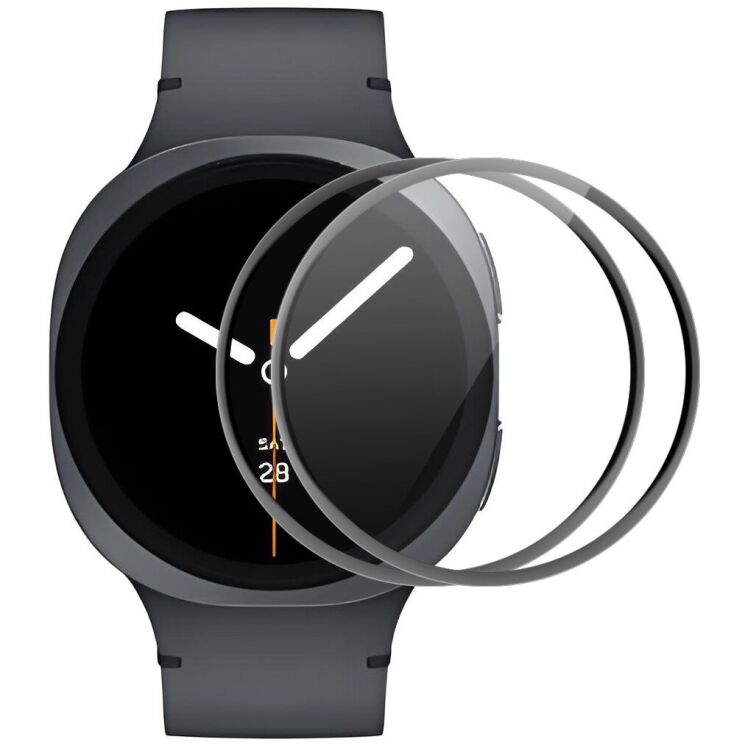 Комплект захисних плівок ENKAY Protector Film для Samsung Galaxy Watch 8 (44mm) - Black: фото 1 з 7