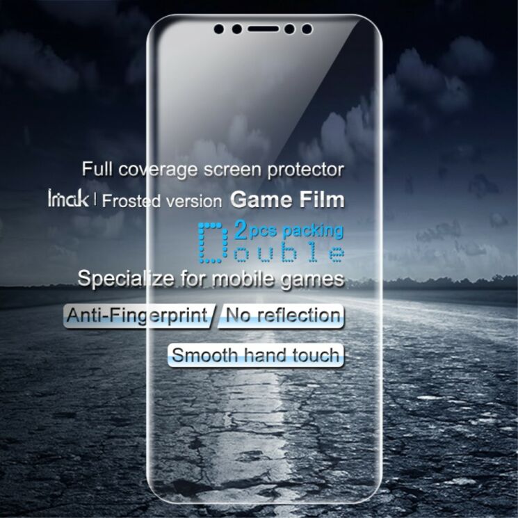 Комплект захисних плівок IMAK Full Coverage Hydrogel Film Apple iPhone Xs Max - Clear: фото 8 з 9