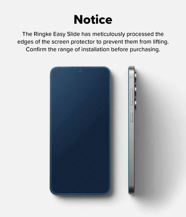 Комплект защитных стекол (2шт) Ringke Easy Slide Privacy для Samsung Galaxy S25 (S931) 8800274968455: фото 17 из 21