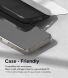Комплект защитных стекол (2шт) Ringke Easy Slide Tempered Glass для iPhone 15 Pro Max (8809961785702) - Black (349680B). Фото 12 из 15