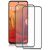 Комплект защитных стекол AMORUS Full Glue для Motorola Moto G15 / G15 Power - Black: фото 1 из 9