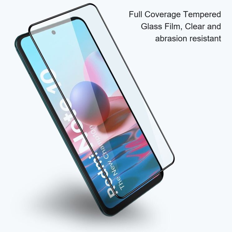 Комплект защитных стекол AMORUS Full Glue для Xiaomi Redmi Note 13 Pro 4G / Poco M6 Pro - Black: фото 5 из 9