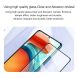 Комплект защитных стекол AMORUS Full Glue для Xiaomi Redmi Note 14 5G - Black (373416B). Фото 7 из 9
