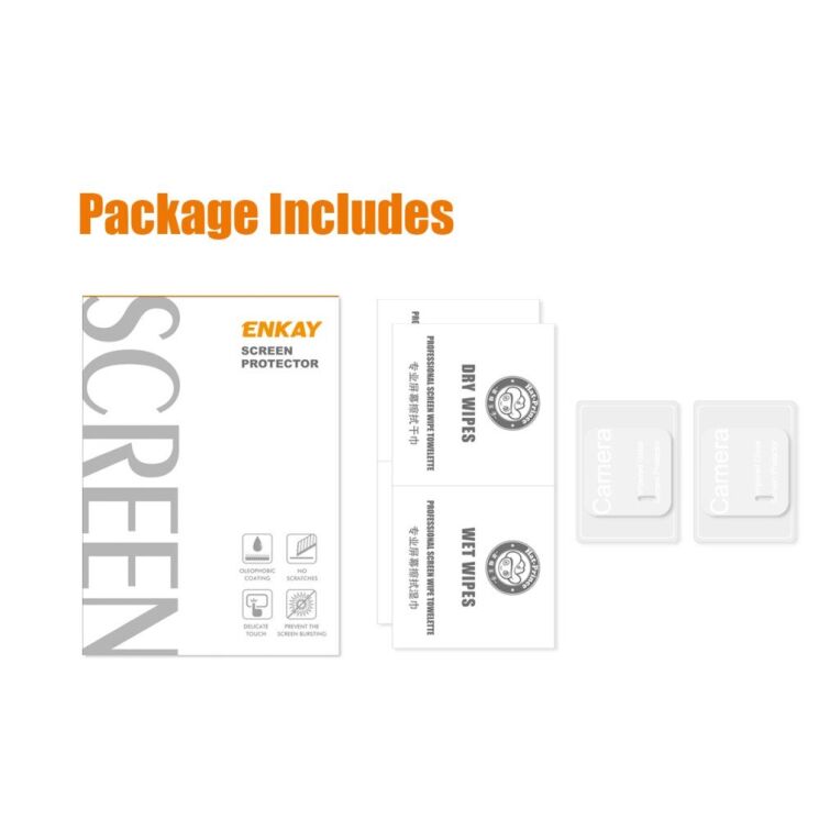 Комплект защитных стекол HAT PRINCE 9H Lens Guard для Xiaomi 13 Pro: фото 4 из 6