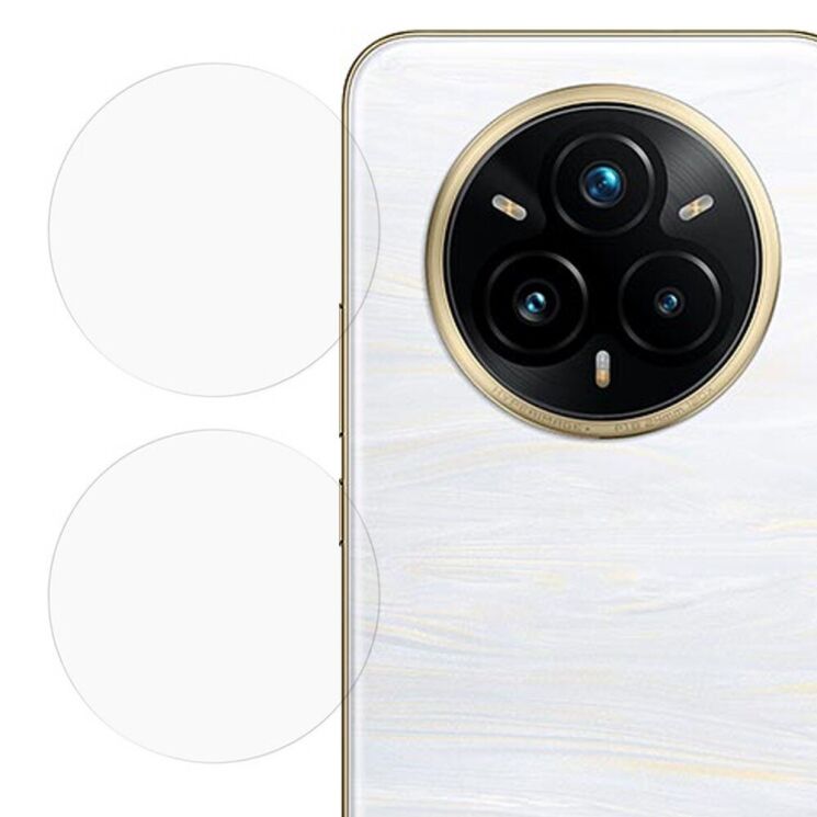 Комплект защитных стекол на заднюю камеру Deexe Camera Lens Protector для Realme 14 Pro / 14 Pro Plus: фото 1 из 6