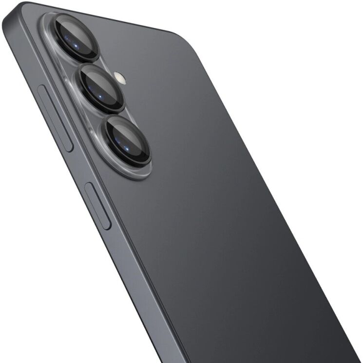 Комплект захисних стекол Spigen Optik Pro Lens Protector для Samsung Galaxy S26 (S942) AGL11099 - Black: фото 5 з 14