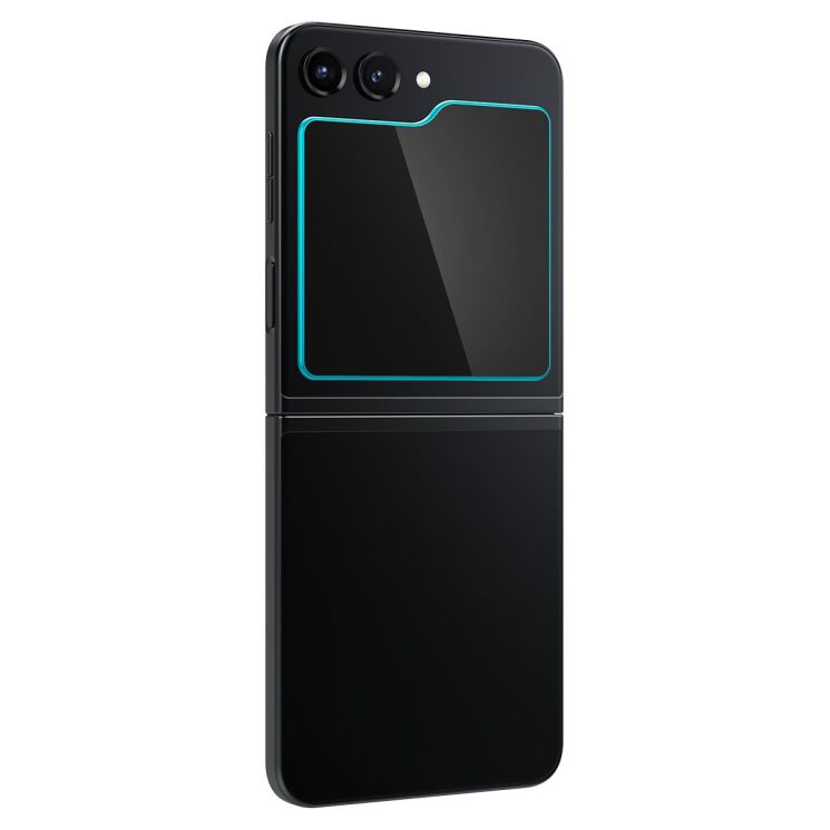 Комплект защитных стекол Spigen (SGP) Screen Protector EZ Fit Glas.tR для Samsung Galaxy Flip 5: фото 3 из 14