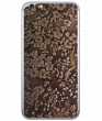 Шкіряна наклейка Glueskin для iPhone 6/6S - Gold Flowers (989033)