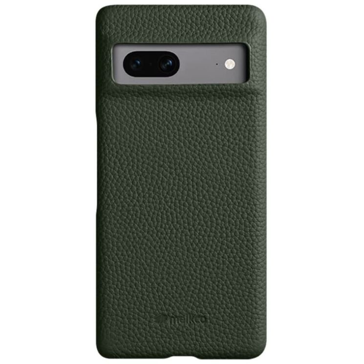 Кожаный чехол MELKCO Leather Case для Google Pixel 7 - Green: фото 1 из 8