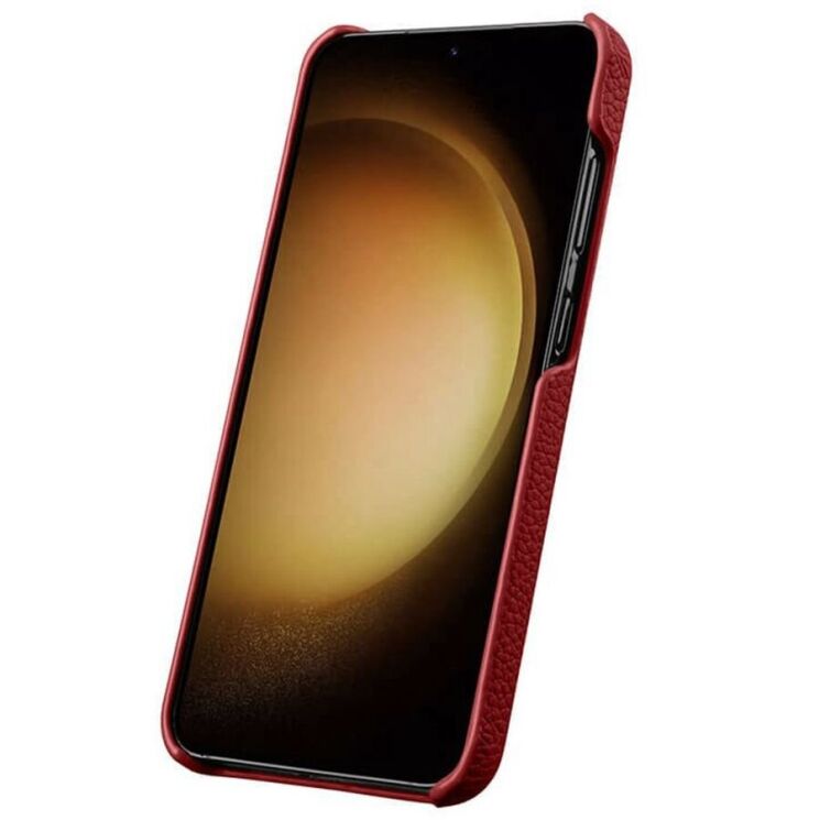 Кожаный чехол MELKCO Leather Case для Samsung Galaxy S25 Plus (S936) - Red: фото 3 из 4