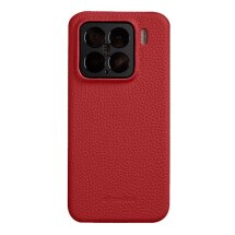 Кожаный чехол MELKCO Leather Case для Xiaomi 15 - Red: фото 1 из 9