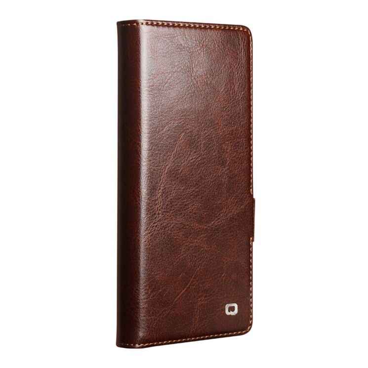 Шкіряний чохол QIALINO Classic Case (FF) для Samsung Galaxy Fold 7 - Brown: фото 4 з 13