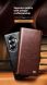 Шкіряний чохол QIALINO Classic Case (FF) для Samsung Galaxy Fold 7 - Brown (383822Z). Фото 6 з 13