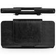 Кожаный чехол QIALINO Leather Case для смартфонов диагональю до 6.9 дюймов - Black (981153B)