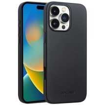 Защитный чехол QIALINO Classic Cover (with MagSafe Support) для Apple iPhone 16 Pro - Black: фото 1 из 12