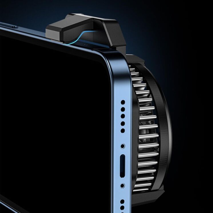 Кулер-вентилятор для смартфона Deexe N7 Digital Display - Black: фото 5 из 10
