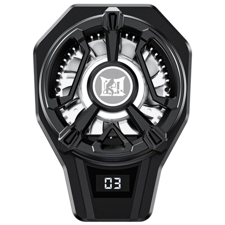 Кулер-вентилятор для смартфона Deexe N7 Digital Display - Black: фото 1 из 10