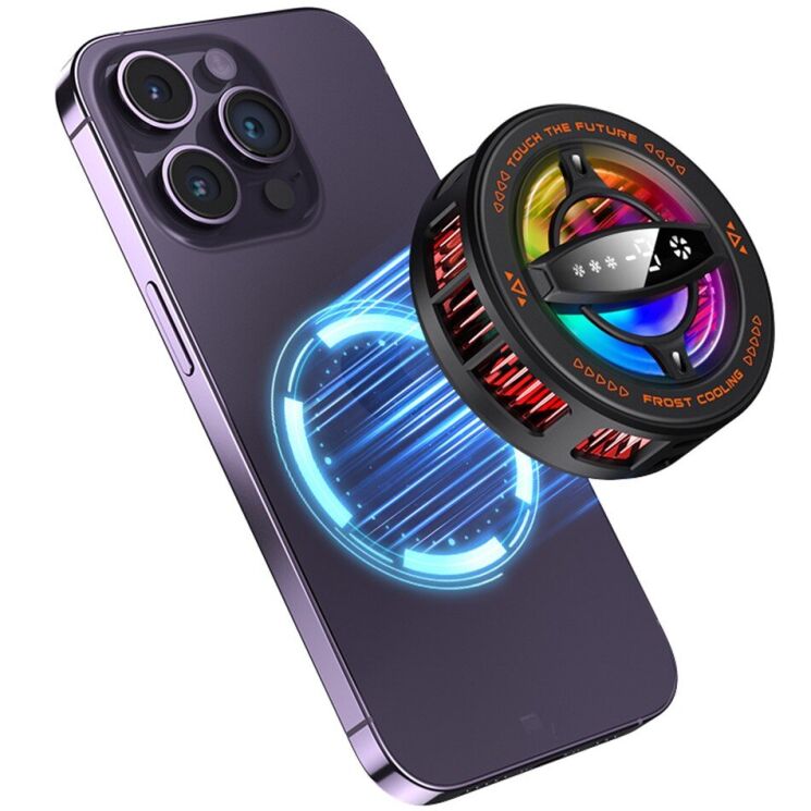 Кулер-вентилятор для смартфона Reframe K26 Magnetic Cooling - Black (222139B) Кулер-вентилятор для смартфона Reframe K26 Magnetic Cooling - Black: фото 2 из 12