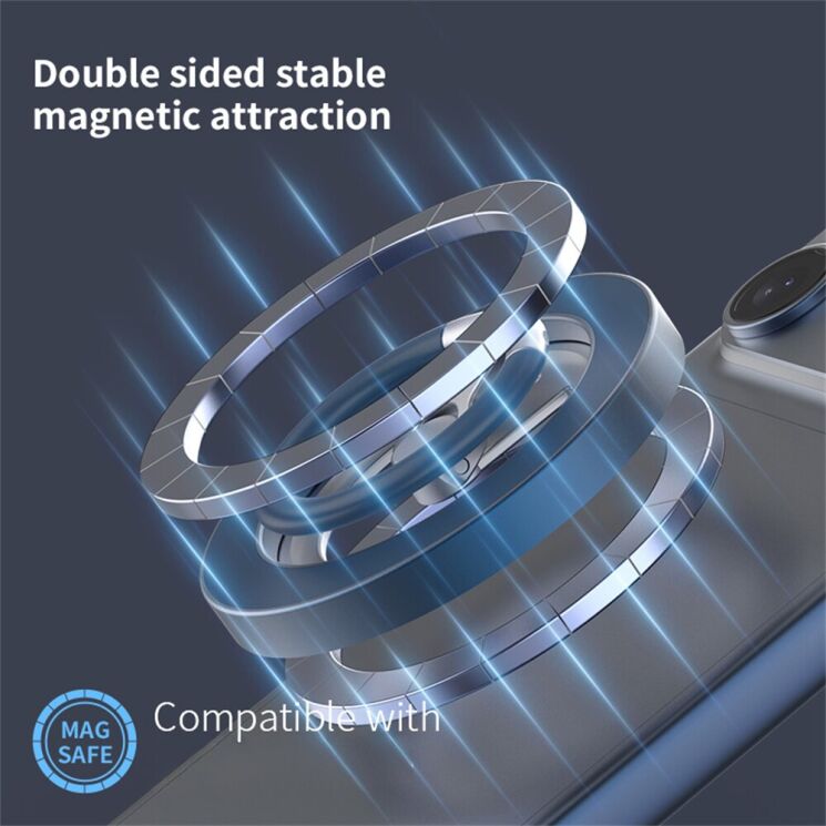 Магнитное кольцо-держатель Reframe Rotation Magnetic Ring - Black: фото 4 из 8