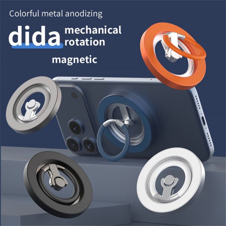 Магнитное кольцо-держатель Reframe Rotation Magnetic Ring - Black: фото 7 из 8