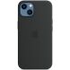 Оригинальный чехол Silicone Case with MagSafe для Apple iPhone 13 mini (MM223) - Midnight (352407B). Фото 3 из 8