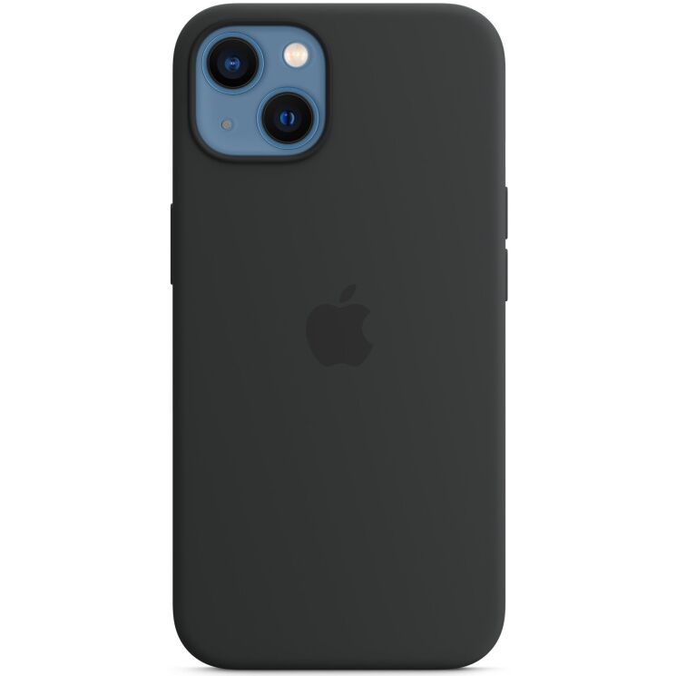 Оригинальный чехол Silicone Case with MagSafe для Apple iPhone 13 mini (MM223) - Midnight: фото 3 из 8