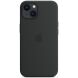 Оригинальный чехол Silicone Case with MagSafe для Apple iPhone 13 mini (MM223) - Midnight (352407B). Фото 2 из 8