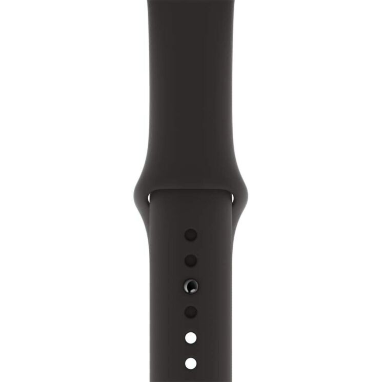 Оригінальний ремінець Sport Band для Apple Watch 46 / 45 / 44 / SE 44 / 42 (Series 1-3) / Ultra / Ultra 2 MTPL2AM/A - Black: фото 3 з 4