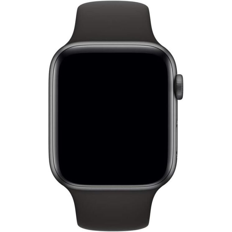 Оригінальний ремінець Sport Band для Apple Watch 46 / 45 / 44 / SE 44 / 42 (Series 1-3) / Ultra / Ultra 2 MTPL2AM/A - Black: фото 2 з 4
